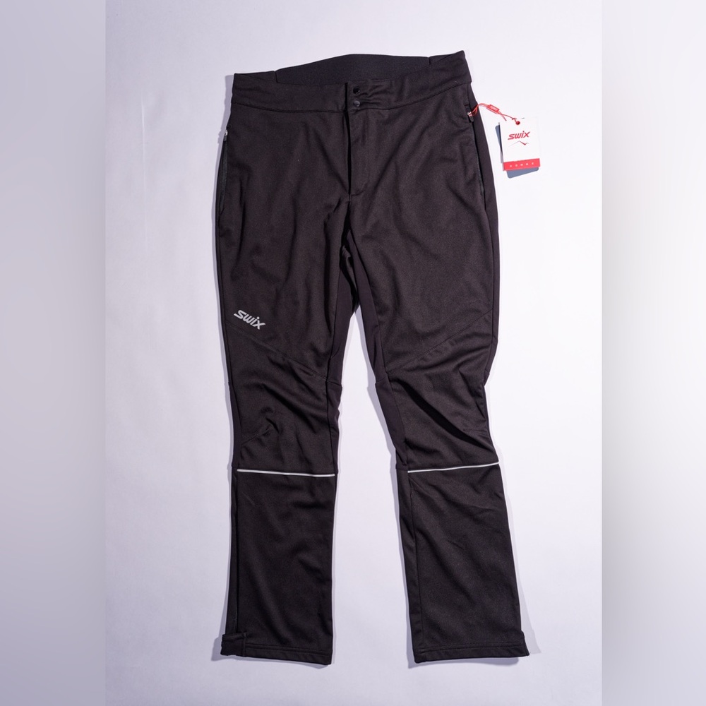 Swix Black Athletic fleece lined Pants